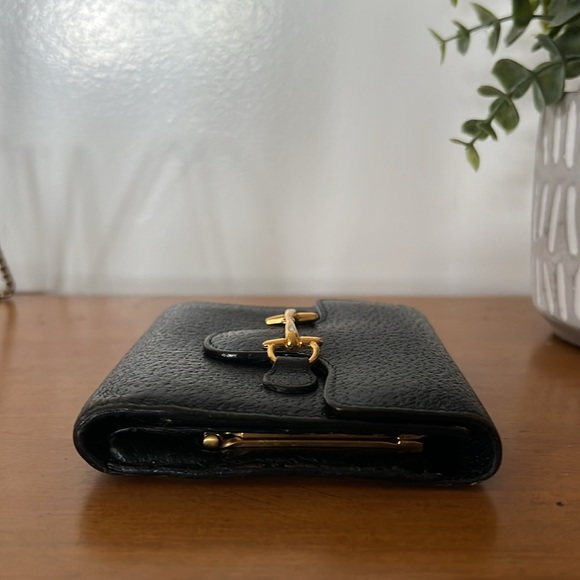 Gucci Vintage Iconic Horsebit Buckle Leather Wallet - Picture 4 of 12